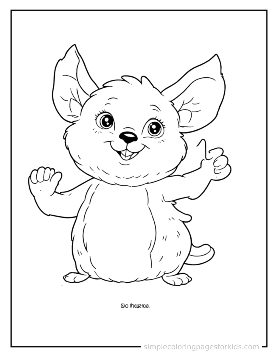 Bat Coloring Pages