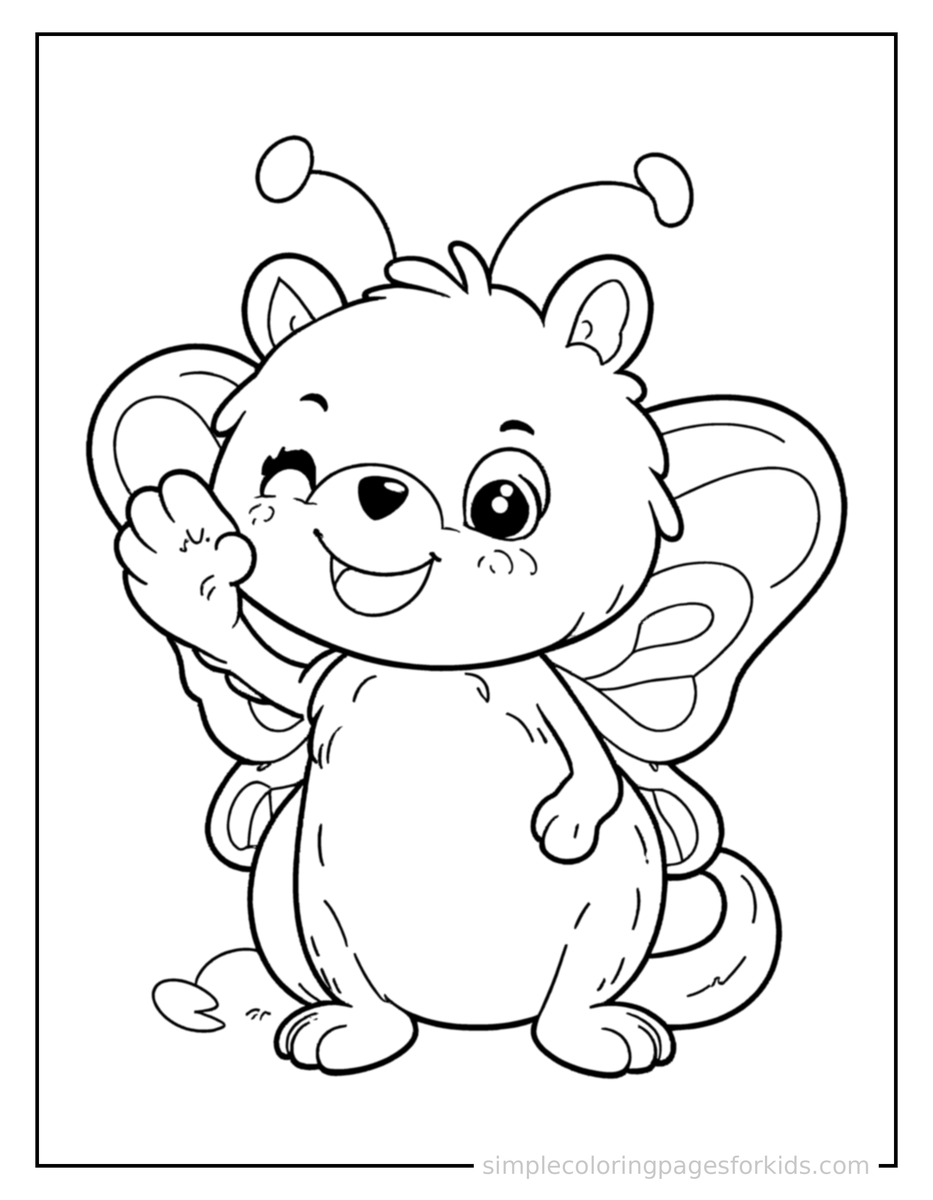 Butterfly Coloring Pages