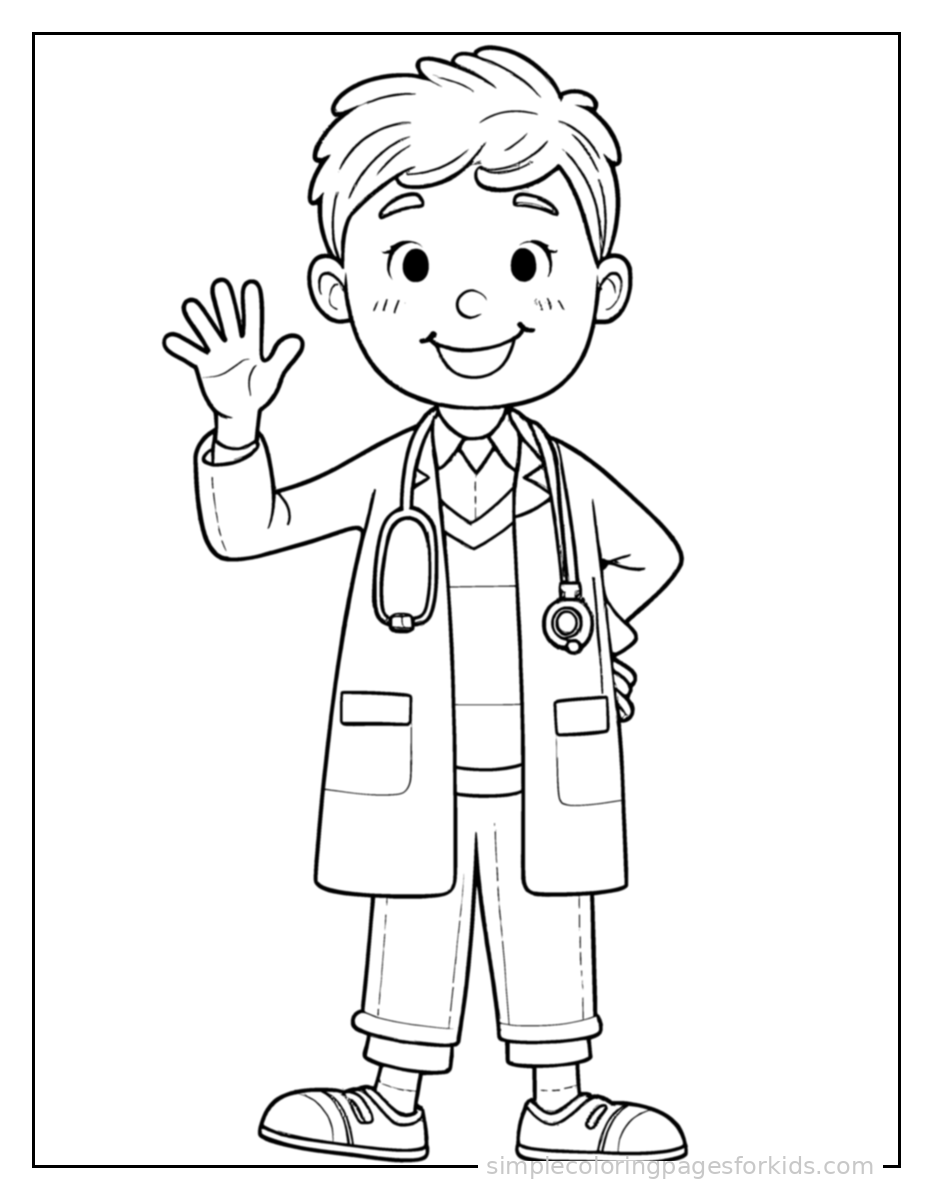 Doctor Coloring Pages