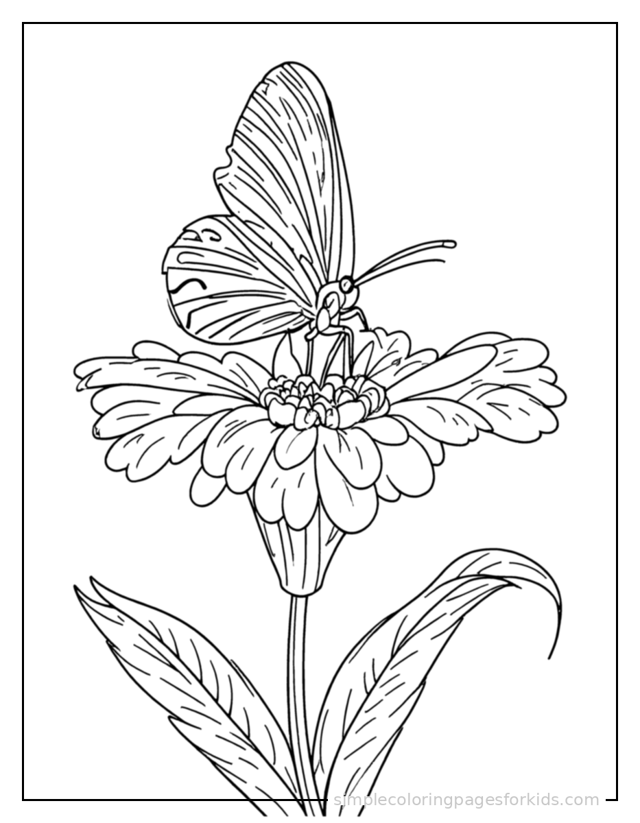 Printable easter coloring page for kids