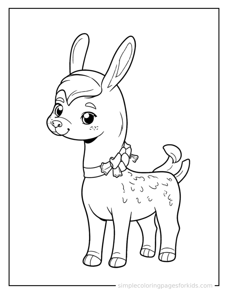 Coloring Scene 4 Rainbow Of Colors Chart Coloring Page