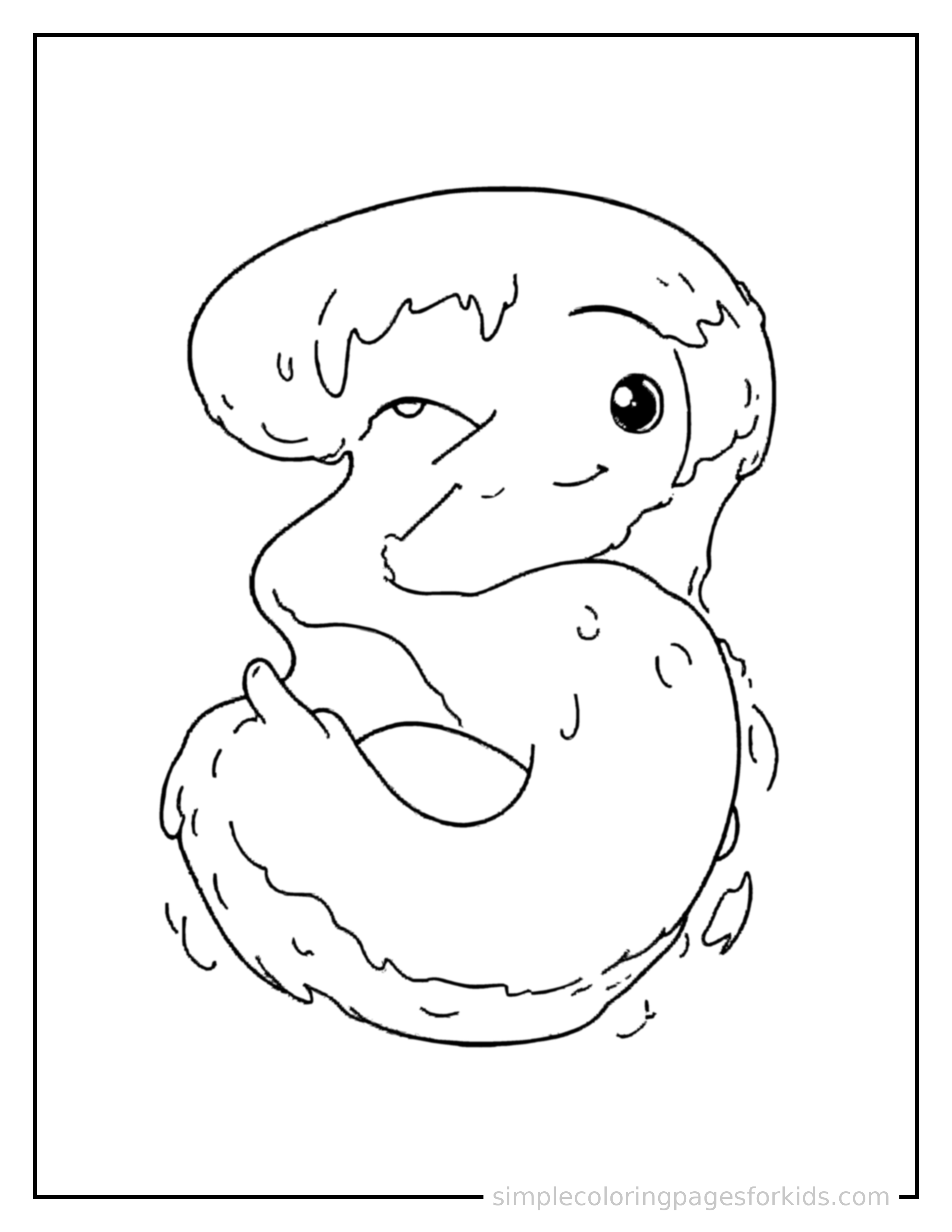 Free printable ordinal numbers first second third coloring page featuring a cute ordinal numbers first second third, shown as a simple central illustration with a cute smiling face.