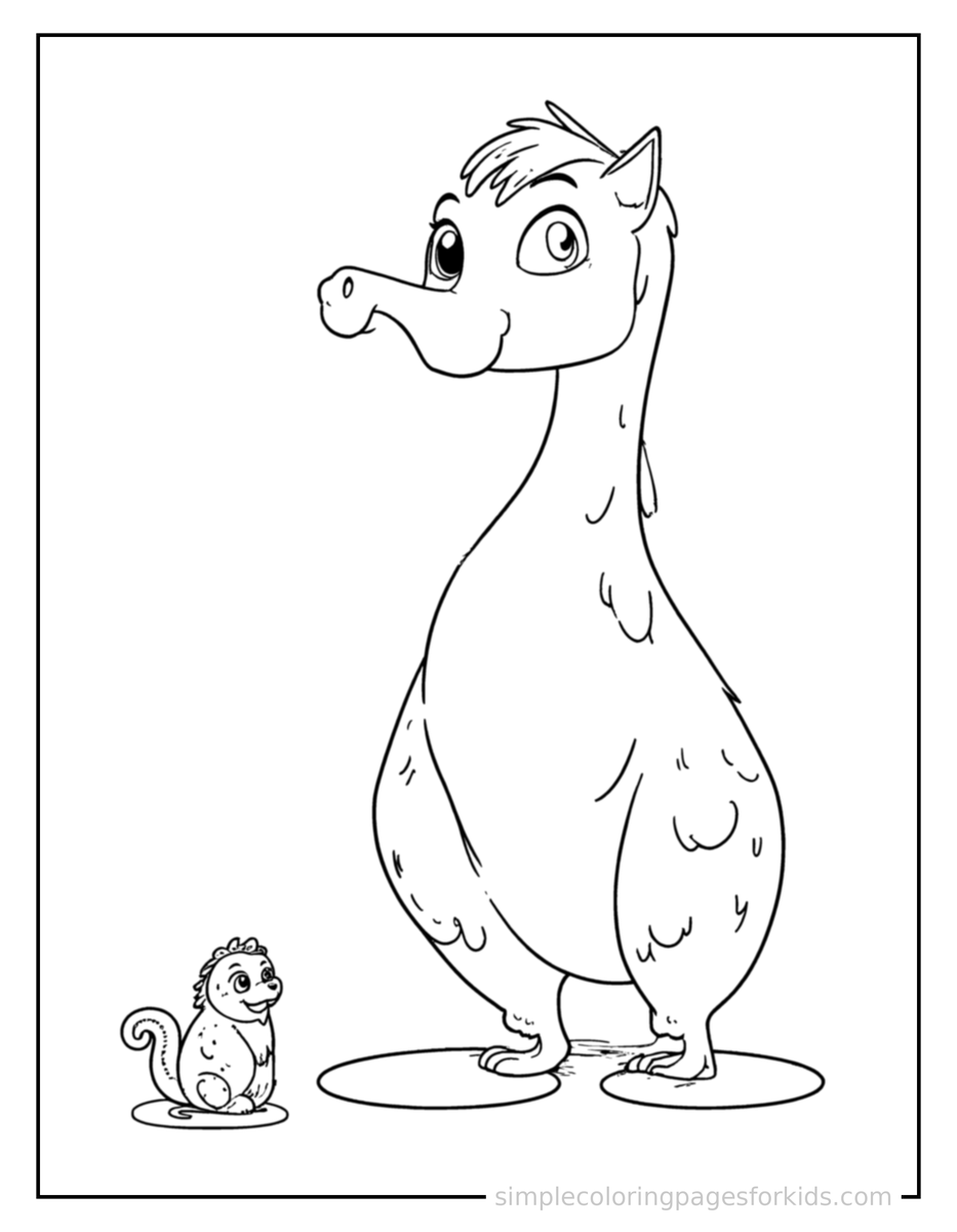 Counting Chart To Twenty Coloring Page