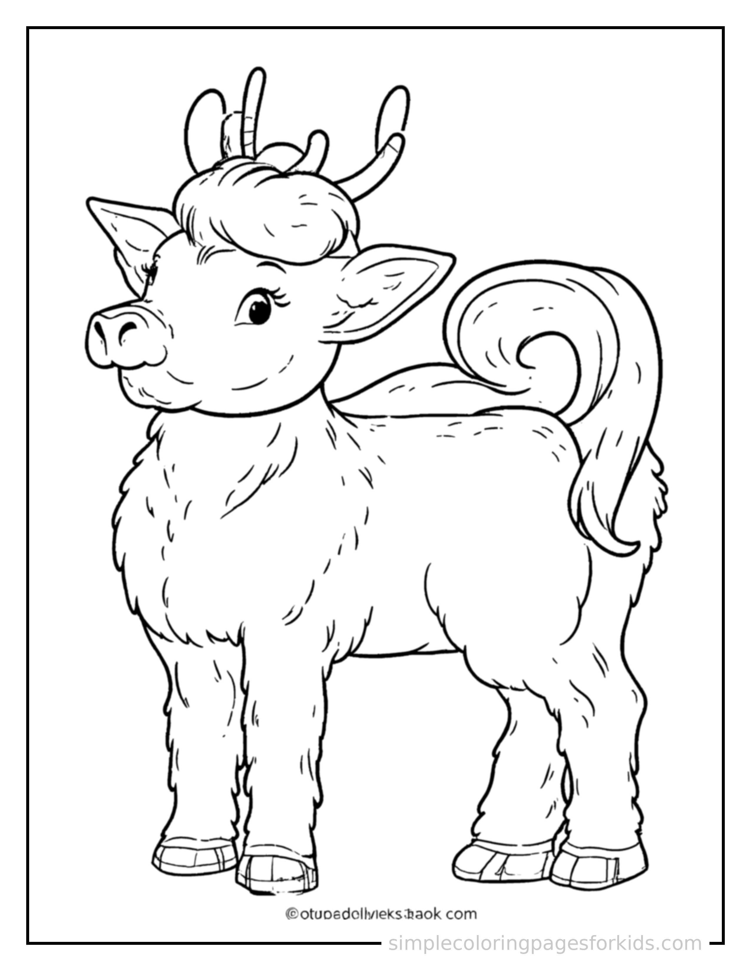 Free printable counting chart to twenty coloring page featuring a cute counting chart to twenty, decorated with a simple bow or ribbon for a festive touch.
