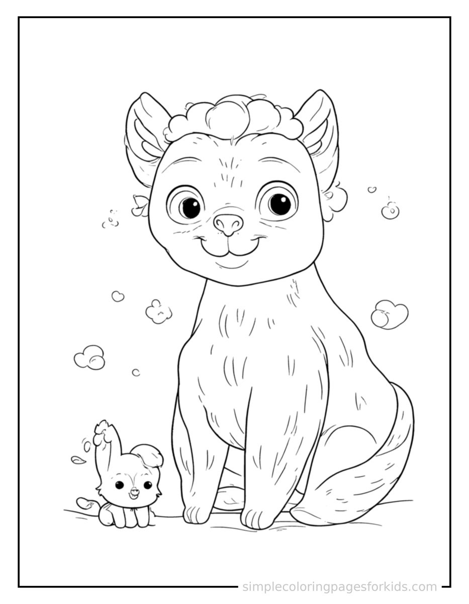 Repeating Pattern Of Shapes Coloring Page