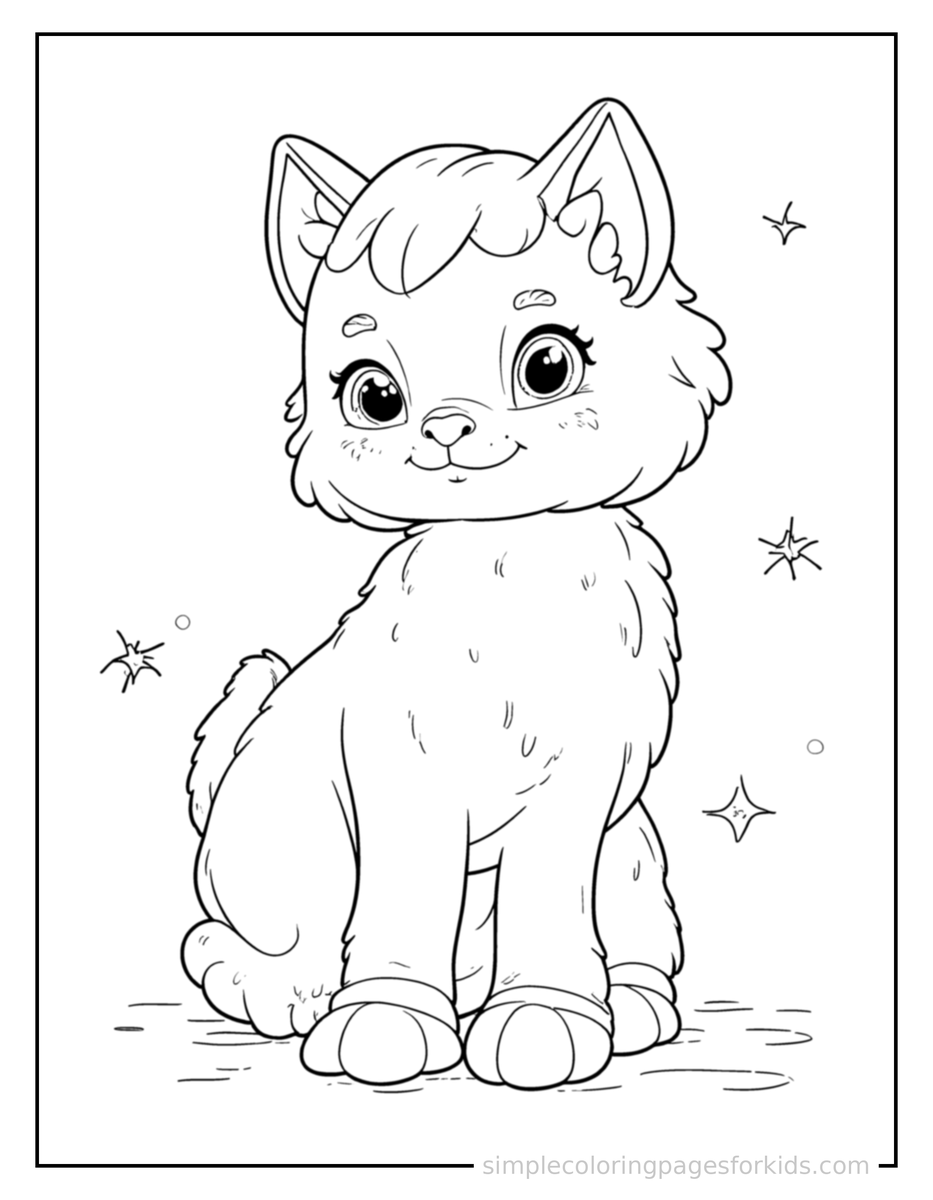 Sparkling Sorting Chart By Category Coloring Page