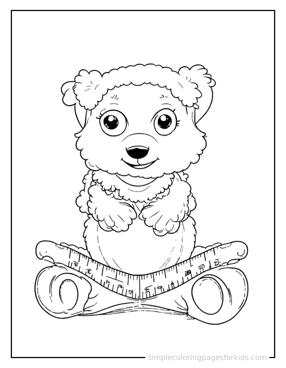 Measuring Big And Small Objects Coloring Pages