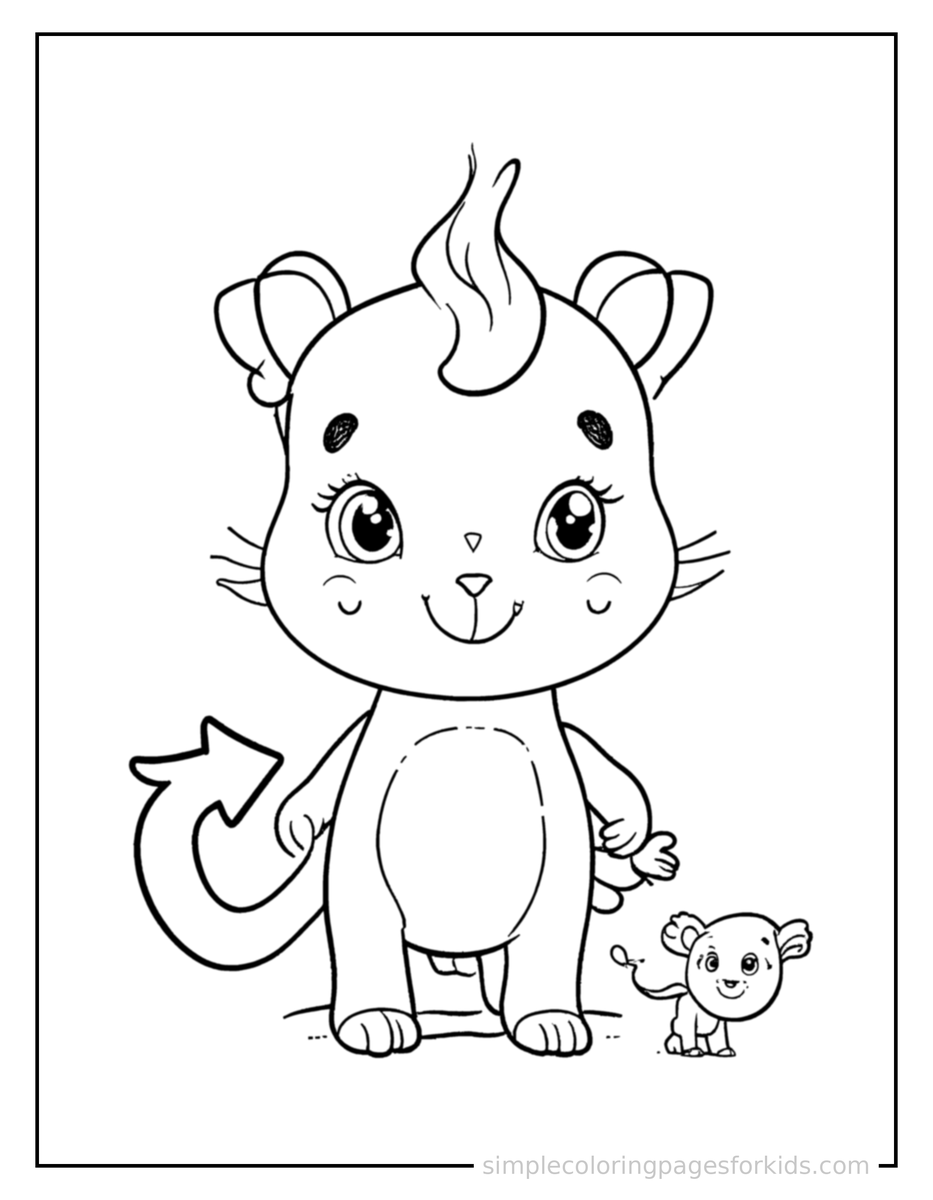 Coloring Scene 3 Arrows Showing Directions Coloring Page