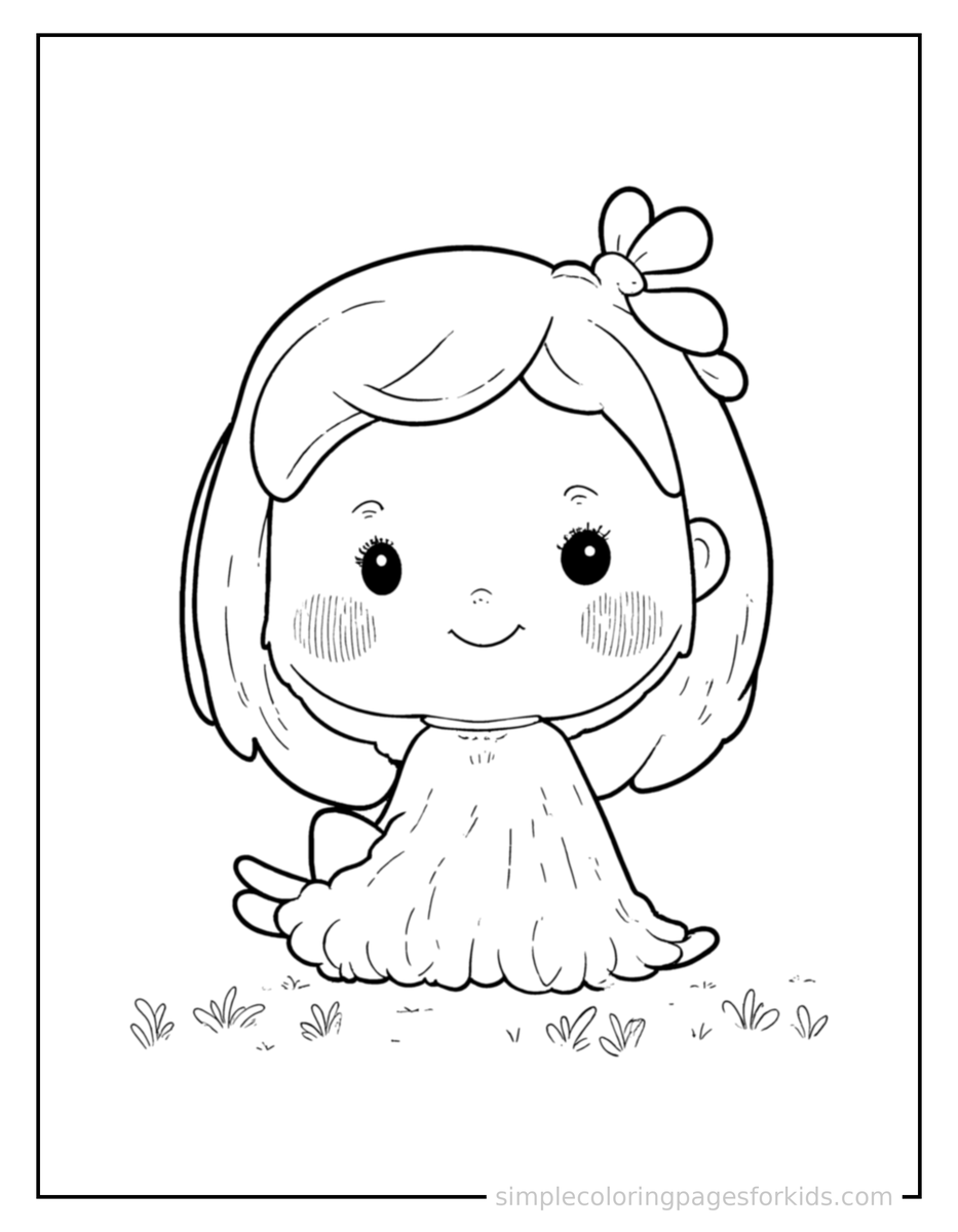 Five Senses Illustration Coloring Pages