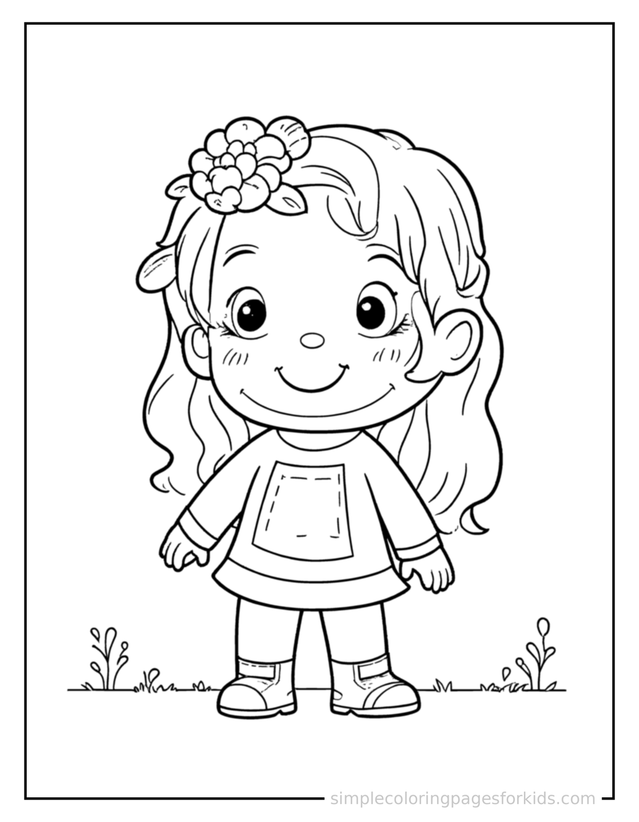 Safety Rules Illustration Coloring Pages
