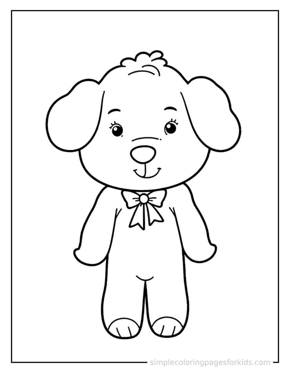 Coloring Scene 4 Safety Rules Illustration Coloring Page
