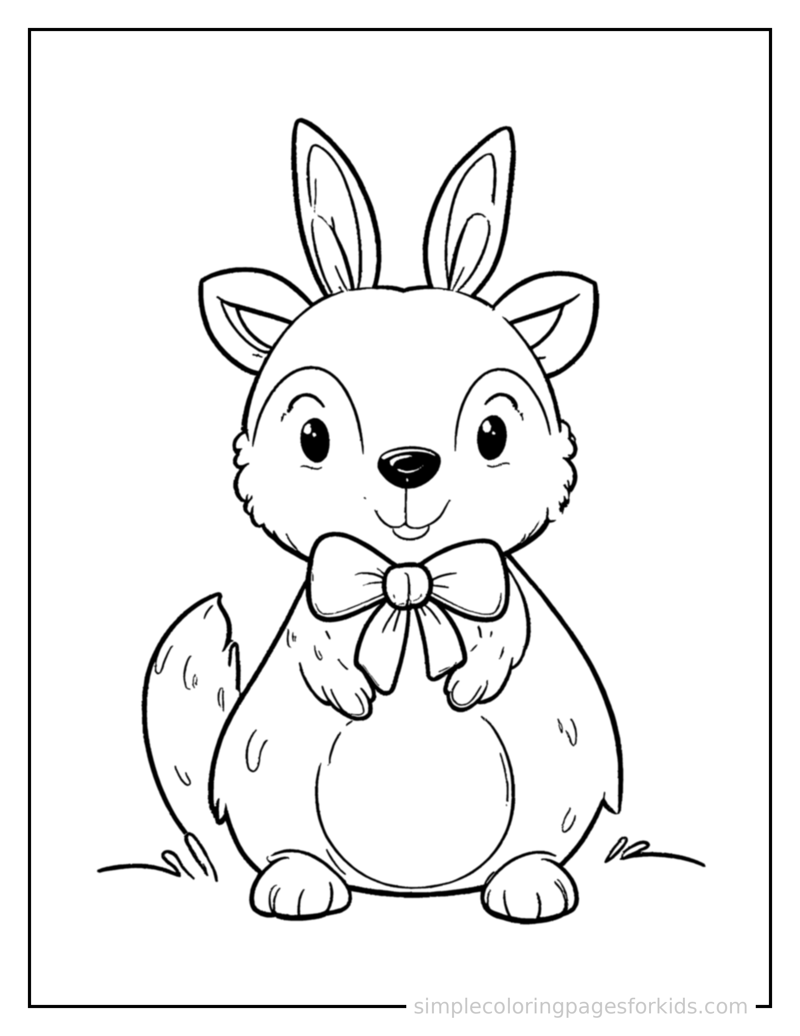 Free printable compound words illustration coloring page featuring a cute compound words illustration, decorated with a simple bow or ribbon for a festive touch.