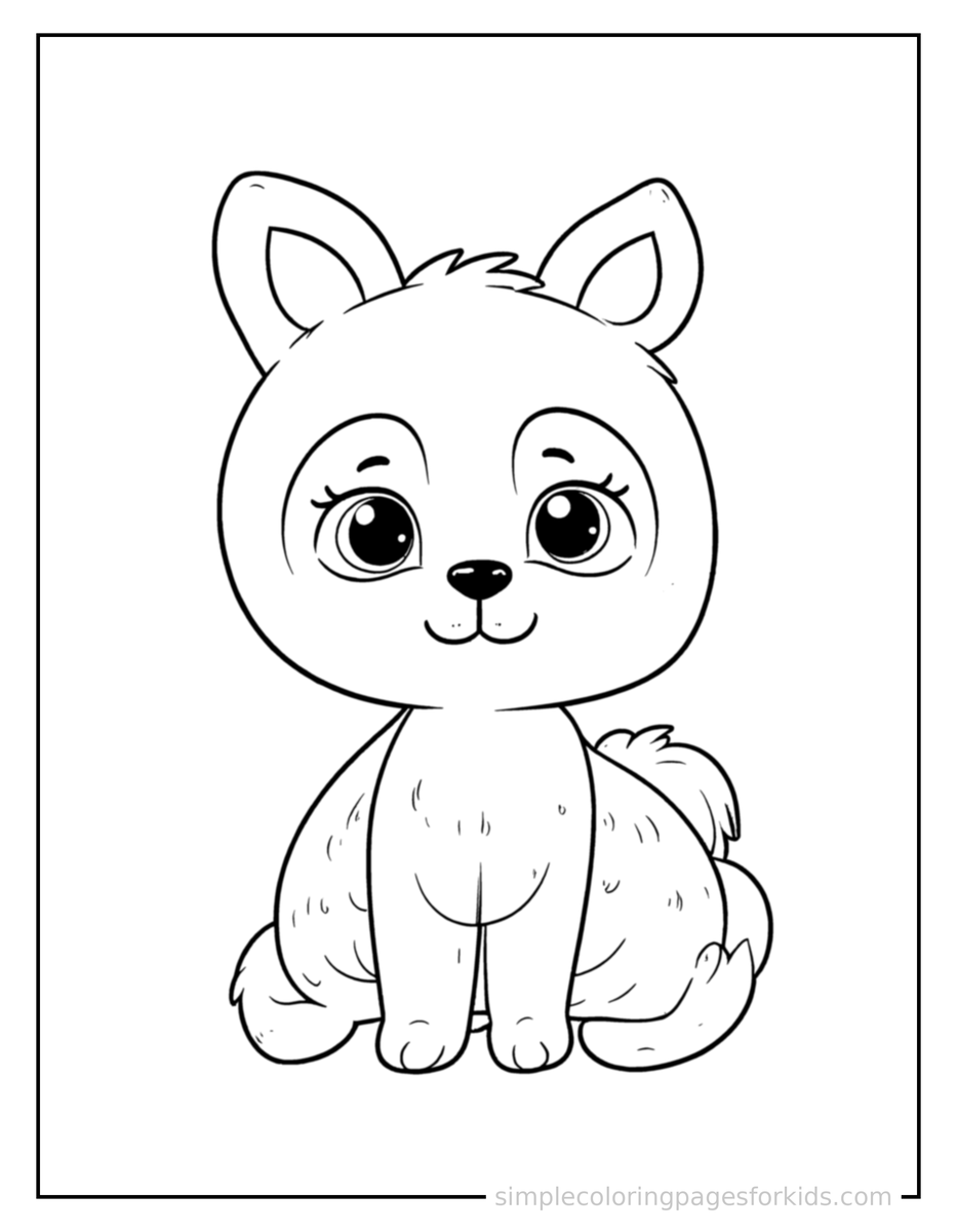 Coloring Scene 4 Same And Different Comparison Coloring Page