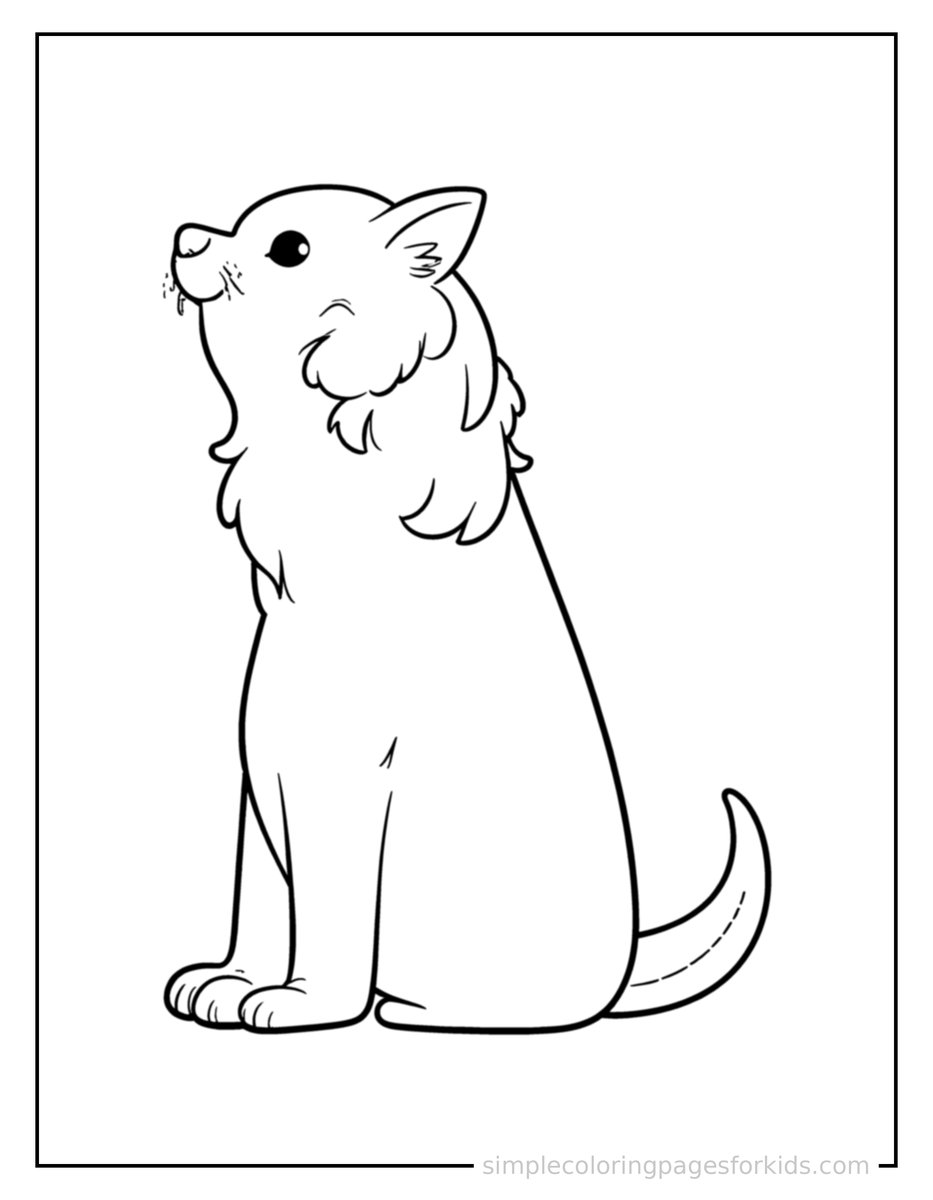 Sparkling Basic Geometry Shapes Chart Coloring Page