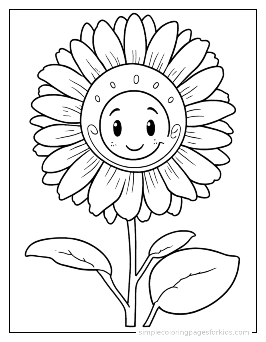 Flowers Coloring Pages