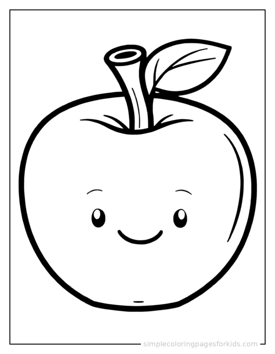 Fruits Coloring Pages