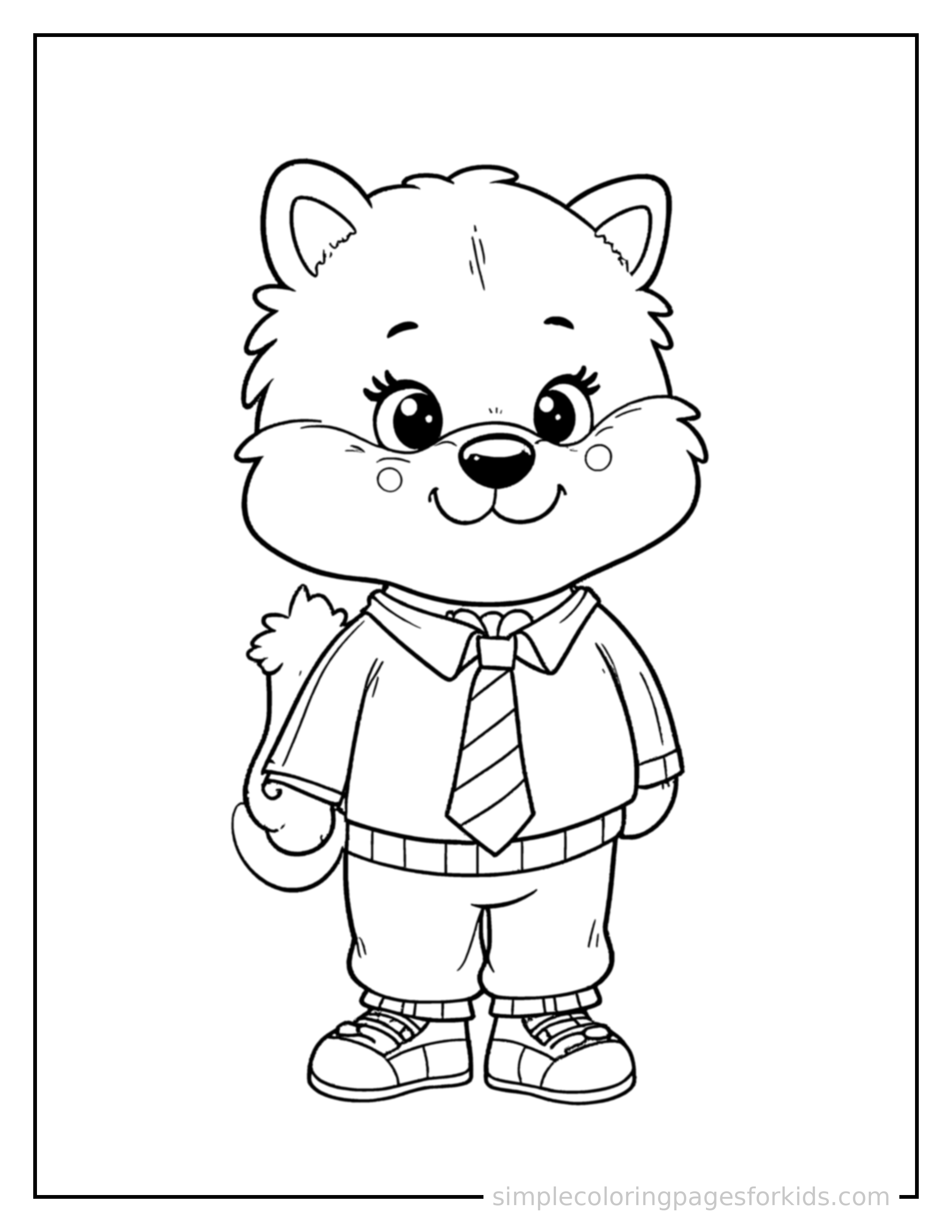 Free printable father's day necktie and a card coloring page featuring a cute Father's Day necktie and a card, decorated with a simple bow or ribbon for a festive touch.
