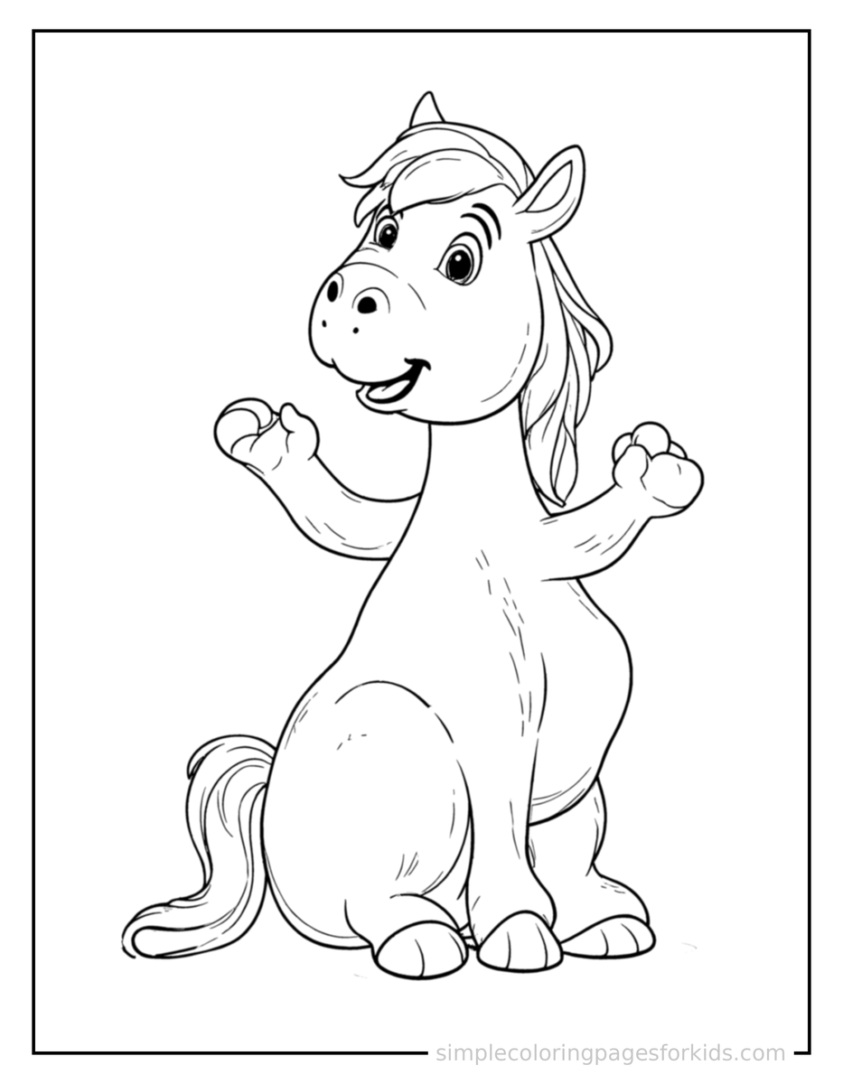Horse Coloring Pages