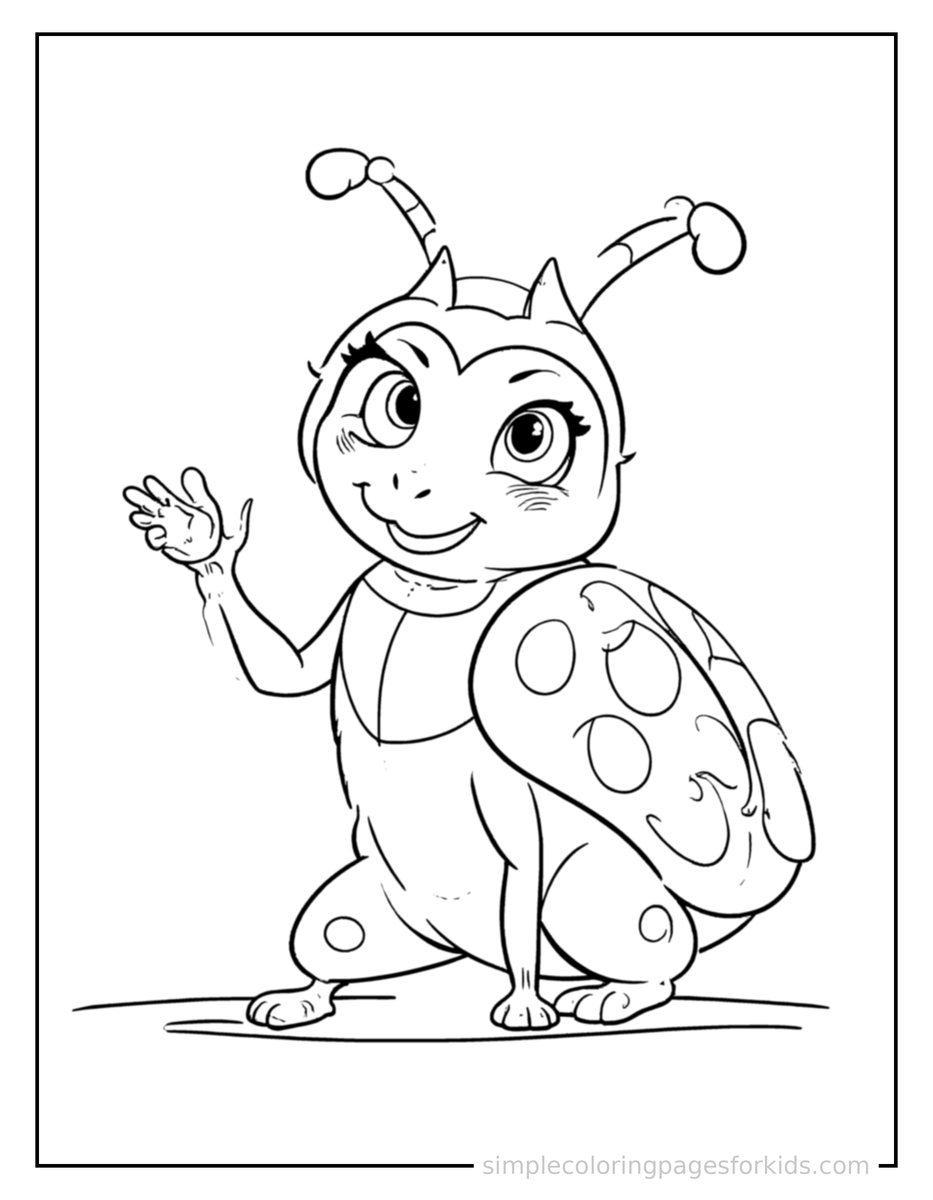 Ladybug Coloring Pages