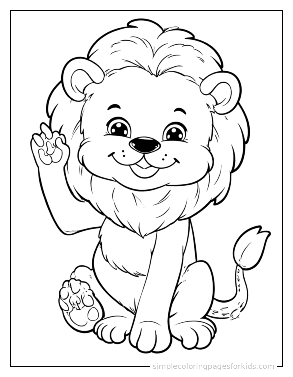 Lion Coloring Pages
