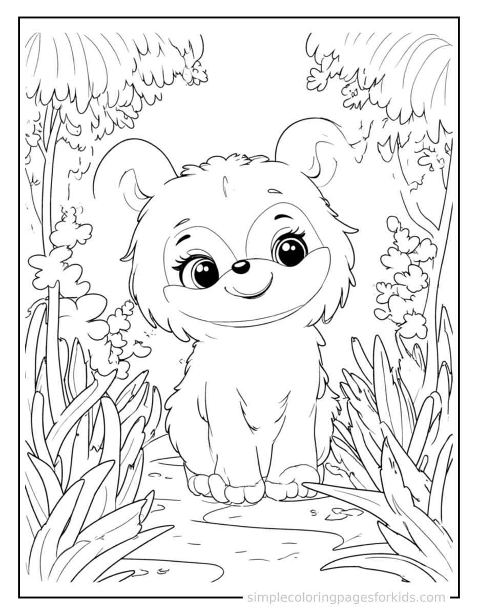 Lush Jungle Coloring Pages