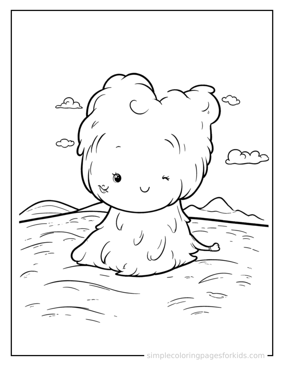 Sand Dunes Coloring Pages