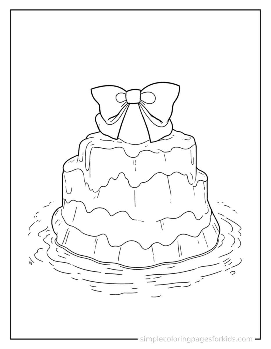 Floating (2) Floating Iceberg Coloring Page