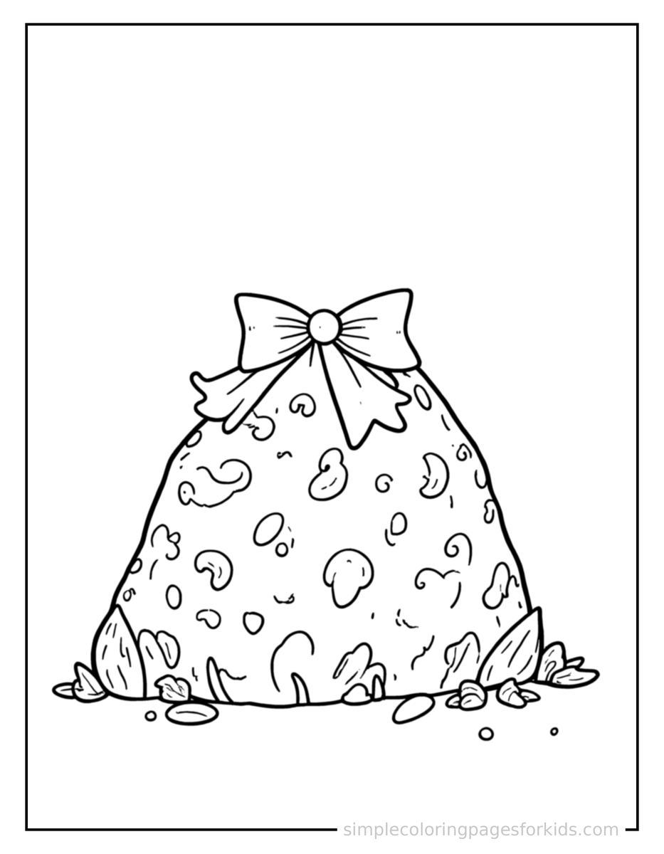 Coloring Scene 4 Busy Anthill Coloring Page
