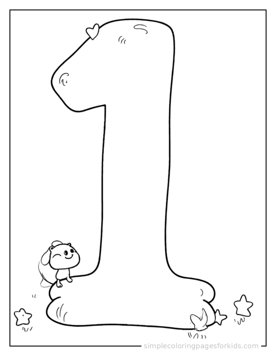 Numbers Coloring Pages