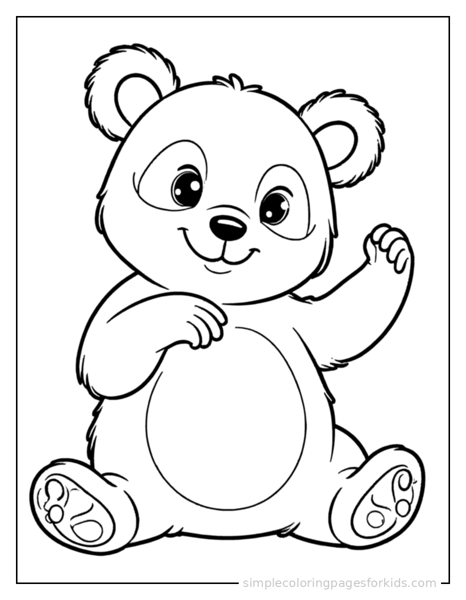 Panda Coloring Pages