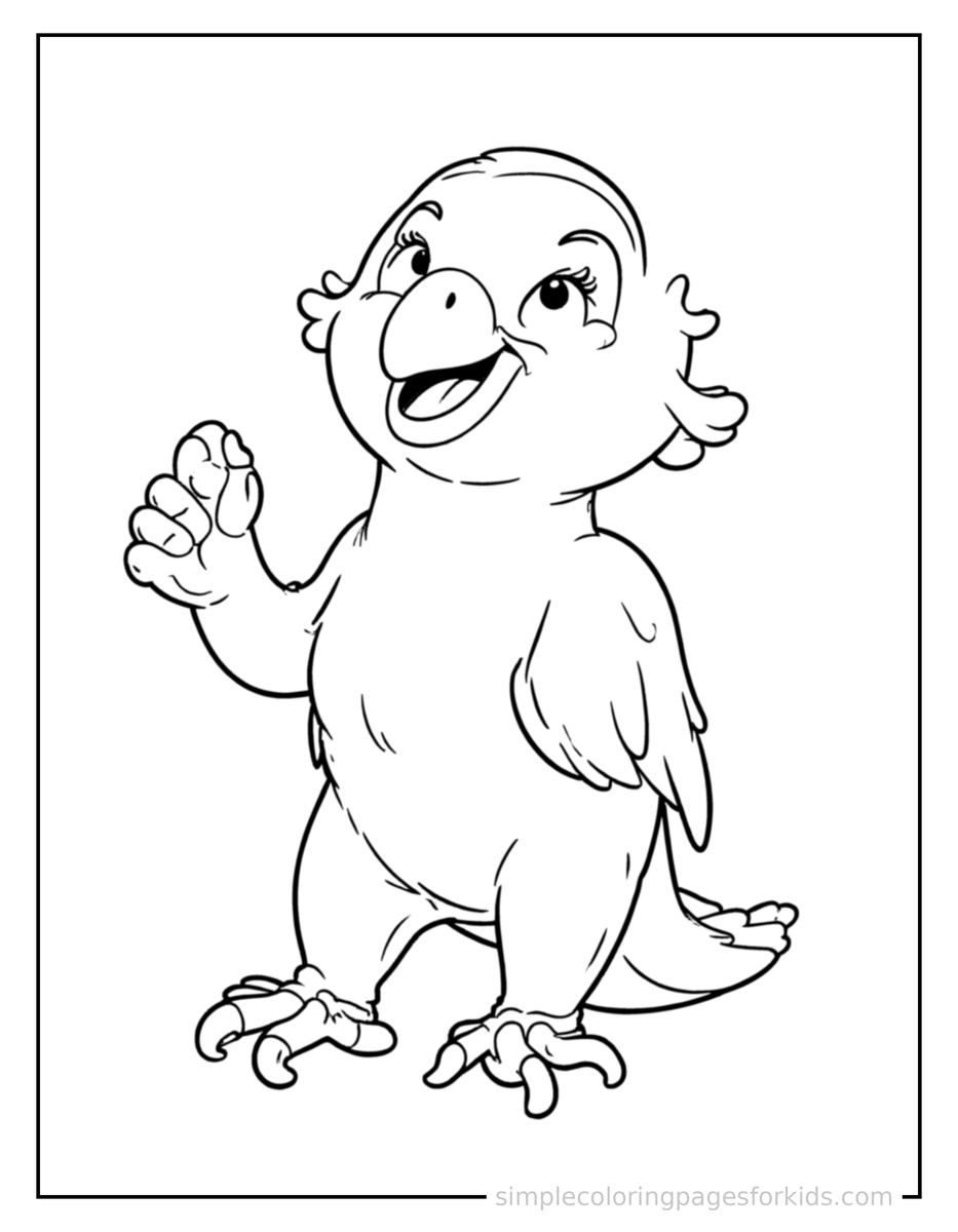 Parrot Coloring Pages