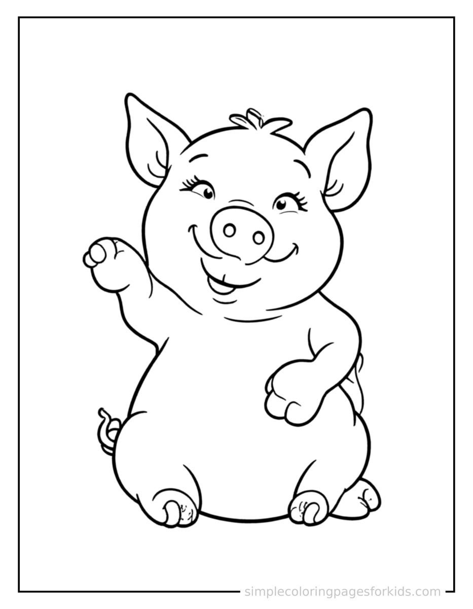 Pig Coloring Pages