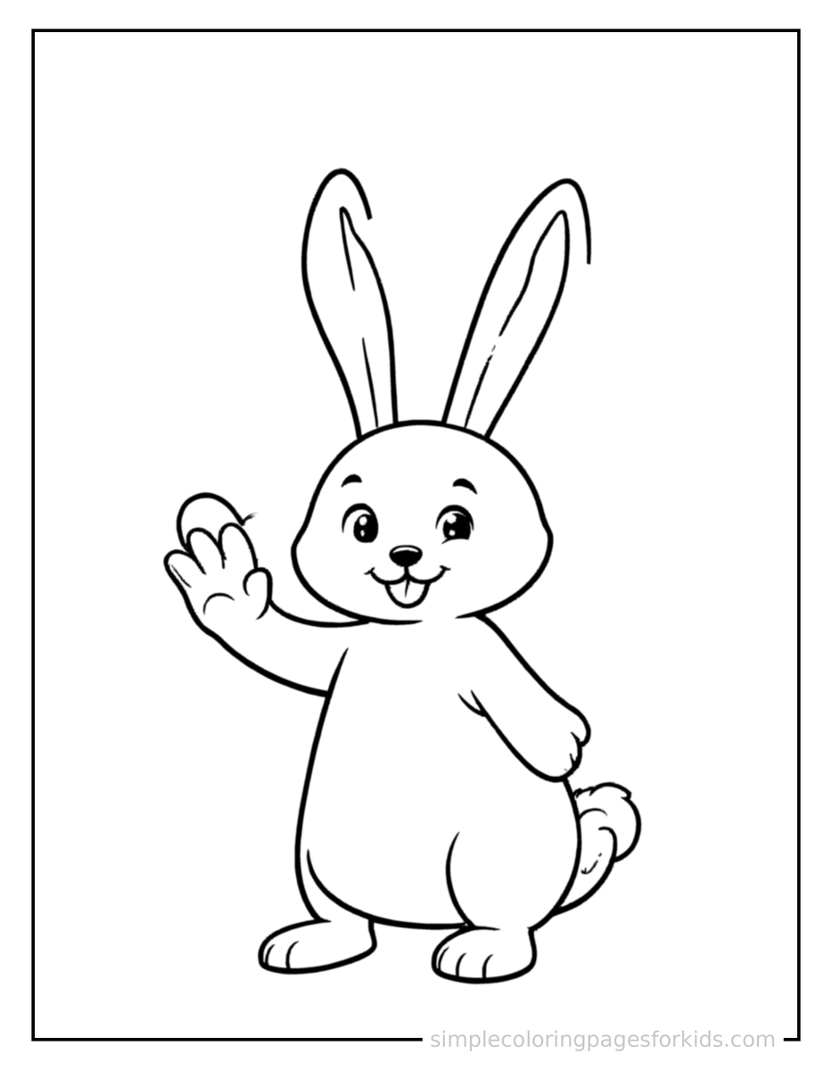 Rabbit Coloring Pages