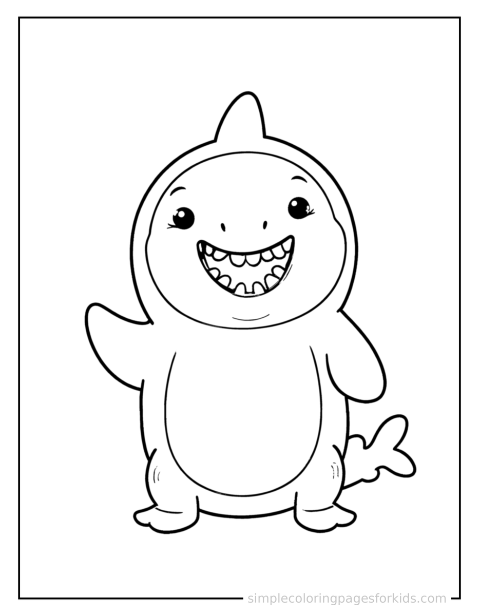 Shark Coloring Pages