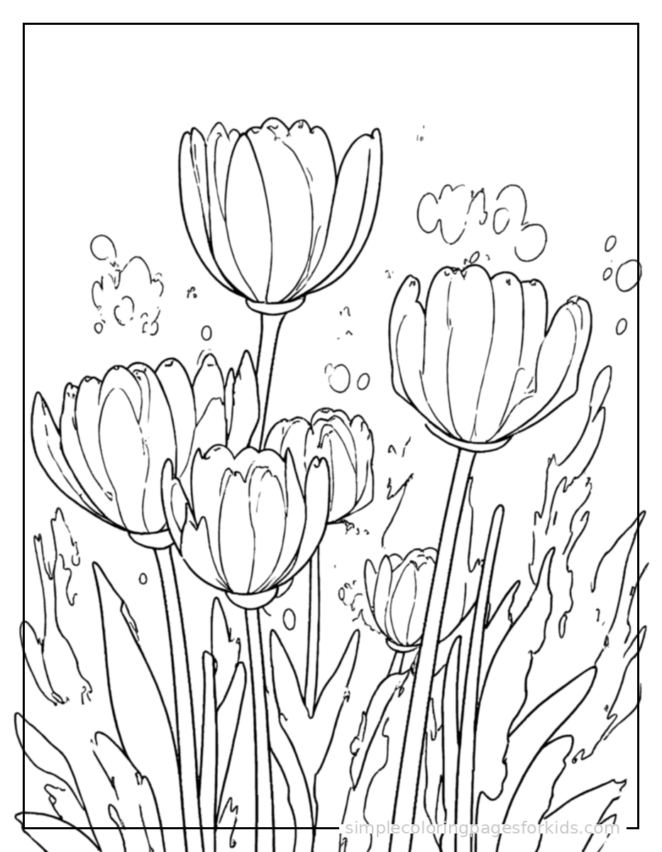 Spring Coloring Pages