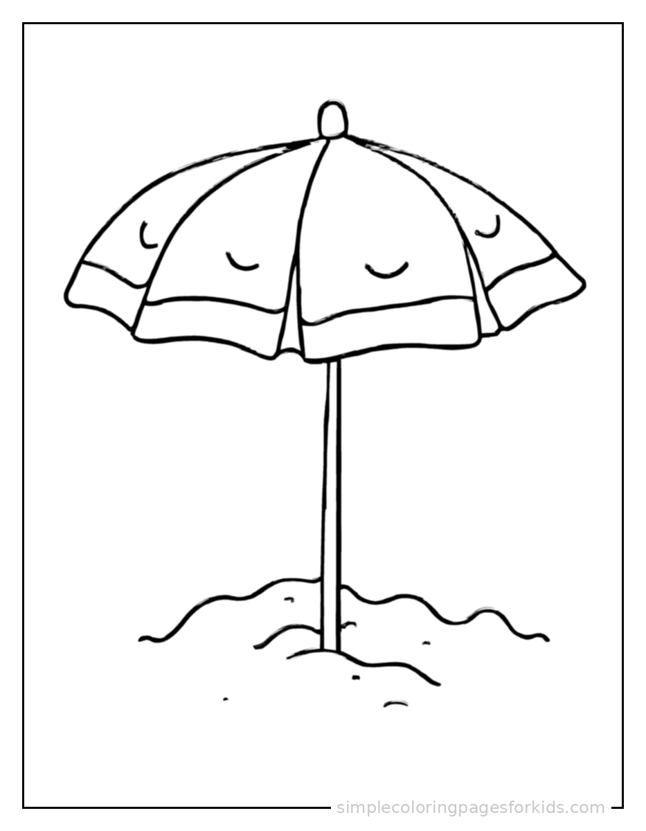Summer Coloring Pages