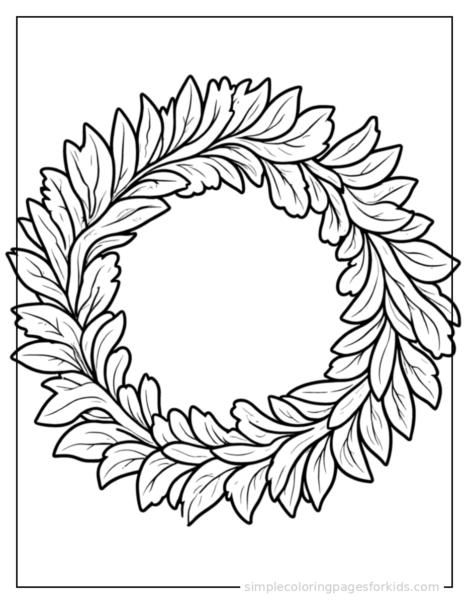Printable thanksgiving coloring page for kids