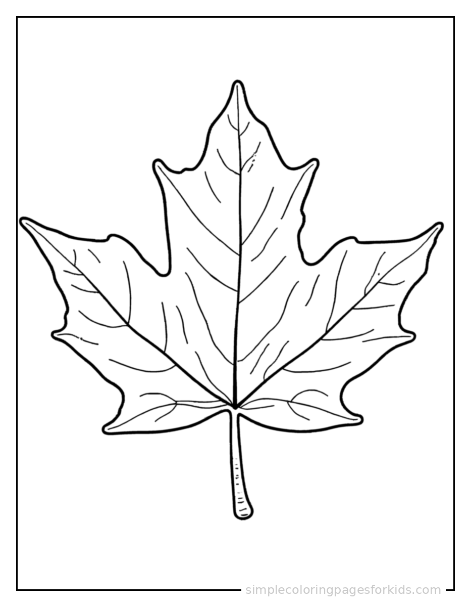 Printable thanksgiving coloring page for kids