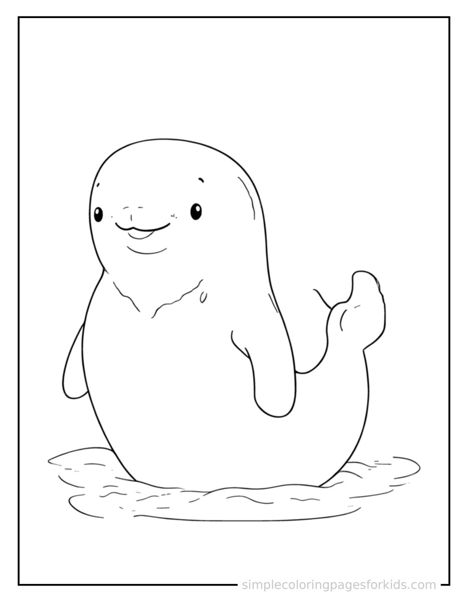 Whale Coloring Pages